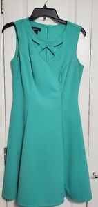 Alyx, 6, teal dress